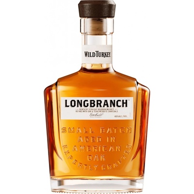 Wild Turkey Longbranch 8y 43% 1 l (holá láhev)
