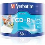 Verbatim CD-R DataLifePlus 700MB (PRINTABLE) - 50 бр