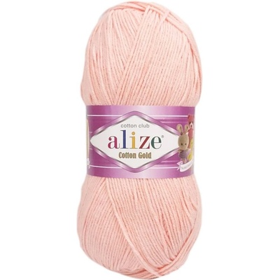 Alize Cotton Gold 393 lososovo ružová
