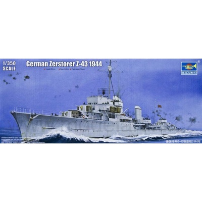 Trumpeter German Zerstorer Z-43 1944 1:350