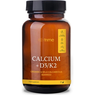 TRIME Vápník + Vitamin D3 + Vitamin K2 90 kapslí