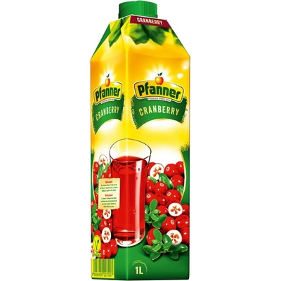 Pfanner Cranberry/ Brusinka 20% nektar 1 l