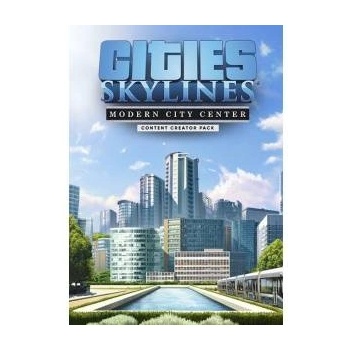 Paradox Interactive Cities Skylines Modern City Center Content Creator Pack DLC (PC)