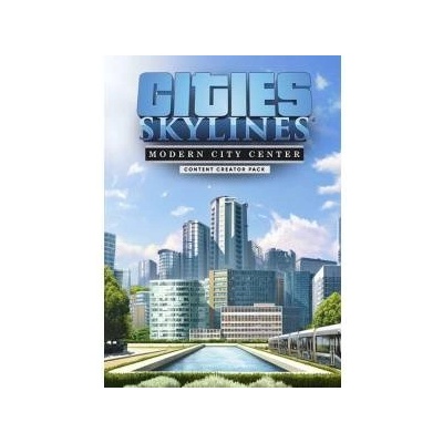Paradox Interactive Cities Skylines Modern City Center Content Creator Pack DLC (PC)