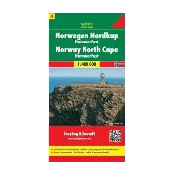 freytag & berndt - Automapa Norsko 4. Nordkap-Hammerfest 1:400 000