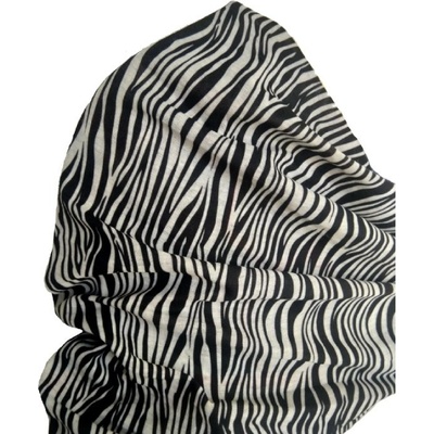 DAP SPORT šátek Zebra černá/bílá