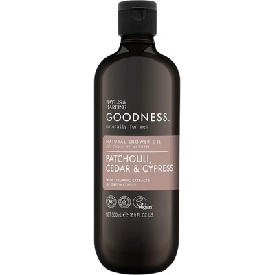 Baylis & Harding Prírodný sprchový gél Goodness Patchouli/Cedar/Cypress 500 ml