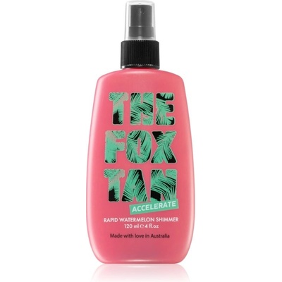 The Fox Tan Rapid Watermelon telový sprej urýchľujúci opaľovanie 120 ml