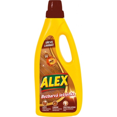 Alex Bezbarvá leštěnka na dřevo a laminát 750 ml