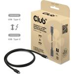 Club 3D Кабел Club 3D - CAC-2501 (Thunderbolt 5 USB-C към USB-C, 240W, 80/120 Gbps, EPR, 8K240Hz, 1 м) (CAC-2501)