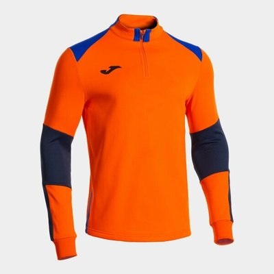 Joma Danubio Sweatshirt Gray mikina oranžová čierna