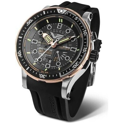 Vostok Europe PX84/511E769 Černý silikonový řemínek