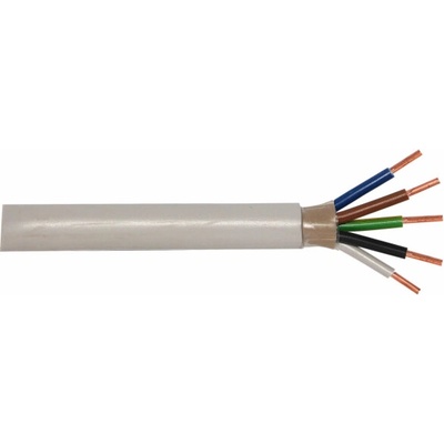 Sonstige Opláštěný kabel NYM-J 5 x 6,0 šedý 1 m