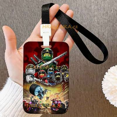 Šňůrka na krk 26187 s cedulkou na ID karty Ninjago