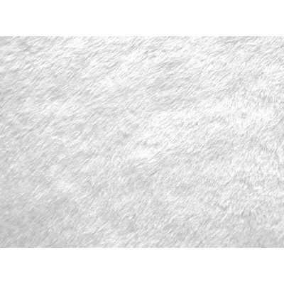 Boneka plyš hladký ILJA 114, bílý, šíře 150cm (metráž)