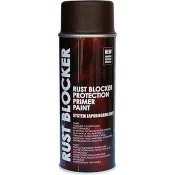 Deco Color Rust Blocker čokoládová hnedá RAL 8017 400ml priamo na hrdzu