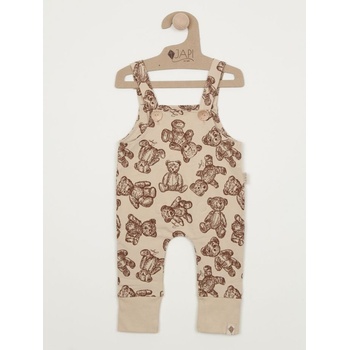 Tepláky na traky TEDDY BEARS Teddy potlač béžová