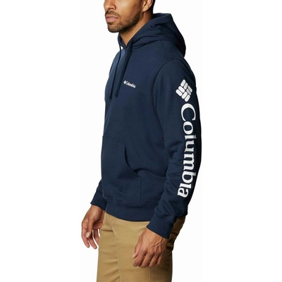 Columbia Viewmont 2 Sleeve Graphic Hoodie Collegiate Navy White