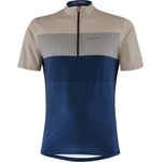 Löffler Фланелка с къс ръкав за колоездене Löffler Bike Shirt Half-Zip Sparta Cycling jersey - Sahara - размер 56 (EU) (056-3933-0315)
