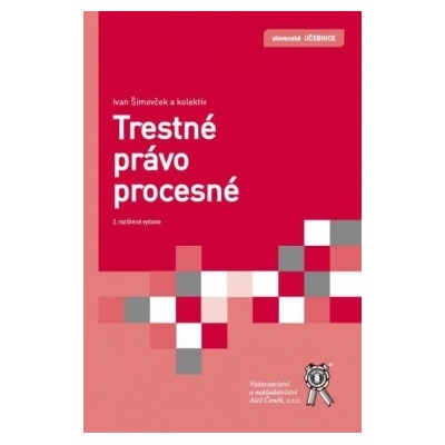 Trestné právo procesné, 2. rozšírené vydanie