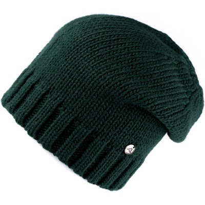 Zimní čepice zelená tmavá