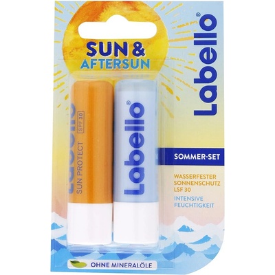 Labello Balzám na rty Sun & Hydra 2 x 4,8 g – Hledejceny.cz