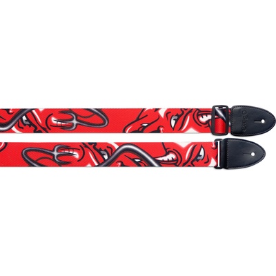 Stagg Колан за китара stagg - модел ste red devil
