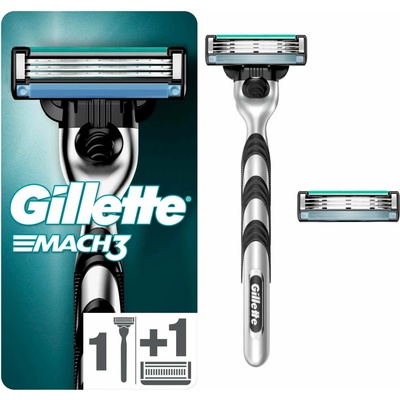 Gillette Mach3 + 2 ks hlavic – Zbozi.Blesk.cz