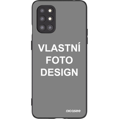 Pouzdro Picasee silikonové OnePlus 8T Vlastní design/motiv černé