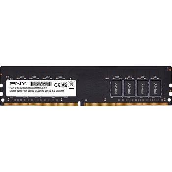 PNY DDR4 8GB 3200MHz CL22 MD8GSD43200-SI