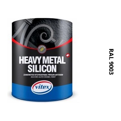 Vitex Heavy Metal Silikon 0,75 l saténová signálna biela