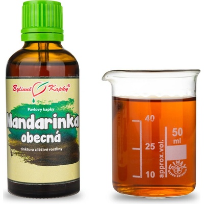 Mandarinka oplodí tcm pavlovy bylinné kvapky tinktúra 50 ml