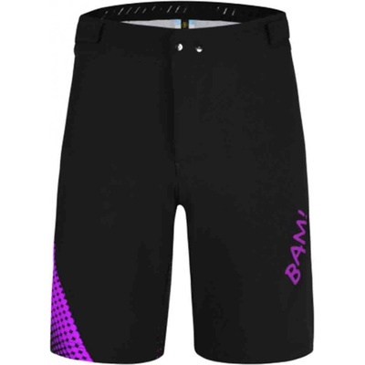 Monton bez laclu BAM MTB černá/fialová