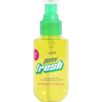 I Love Super Fresh ароматен спрей за тяло за жени 100 ml