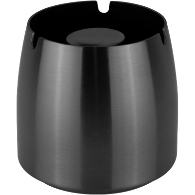 Horecano - Метален ветроустойчив пепелник ф7, 5xh8, 5см BLACK HELLA-(HC-931274) (243179-2) (01931274)