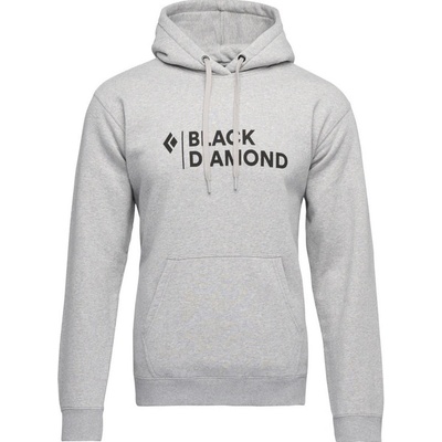 Black Diamond M Mini Stacked Po Hoody sivá