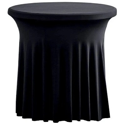 TENTino Elastický ubrus SKIRTING na kavárenský nízký stůl 60cm VÍCE BAREV