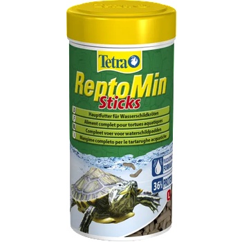 Tetra ReptoMin Sticks - Хранителна, балансирана, първокласна храна за водни костенурки