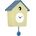 Karlsson Cuckoo Light стенен часовник с кукувица, светлозелен (KA6044GR)