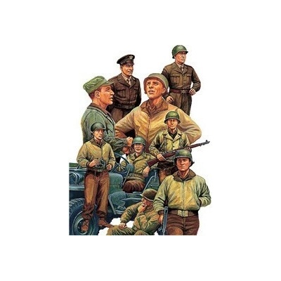Tamiya Willys Jeep with US Army Infantry 1:48