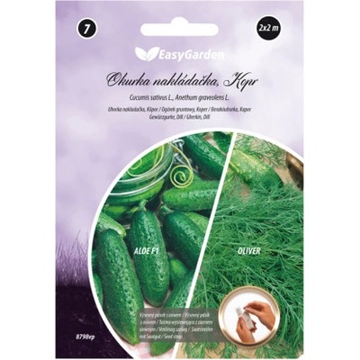 Pásek výsevný Okurka nakládačka ALOE Kopr OLIVER 2x2m