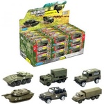 Welly Welly: Метален асортимент от военни превозни средства 1: 60