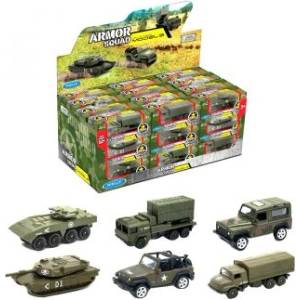 Welly Welly: Метален асортимент от военни превозни средства 1: 60