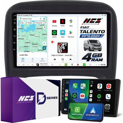 NCS D9 Fiat Talento 2016-2020 4GB