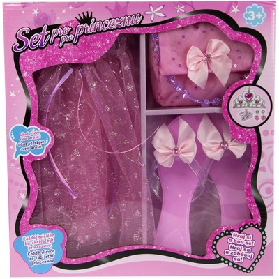 Alltoys Set princeznú s ružovou sukienkou