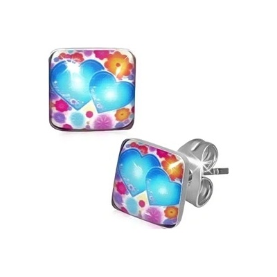 Piercingate s barevnými srdíčky NAU00878