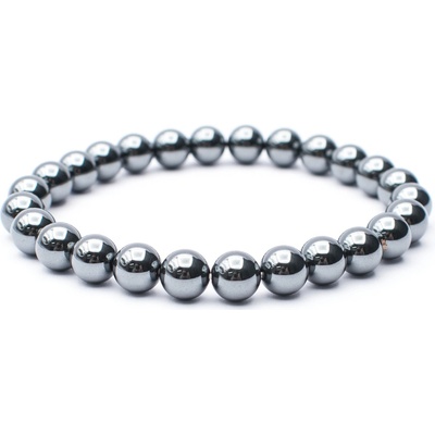 Milujeme Kameny Hematit náramek pánský kulička NPK78