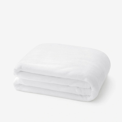 Goldea mikroplyšová deka deluxe biela 150x200