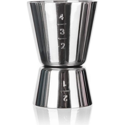 Nerezová barová odměrka Banquet Akcent 20/40 ml