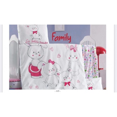 TiaHome Povlečení Family 130x90 45x65cm